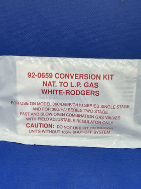 White-Rodgers F92-0659 LP Conversion Kit