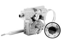Robertshaw 4290-011 200/400F, 3/8" Pipe 30" Commercial Gas Thermostat