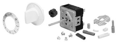 Robertshaw 5500-204 240V Infinite Switch, 5%, White Dial