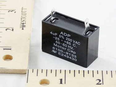 Heil Quaker 1149252 4MFD 250V Square Run Capacitor