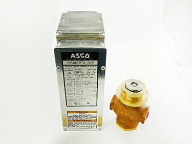 ASCO H0V1B307T171 3/4" 120V With Poc & Auxilliary Switch