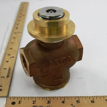 ASCO V2JS2F04T166 1 inch NPT valve 6 Cv HVAC industrial fluid flow control component