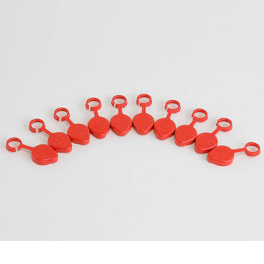 ASCO 218-929 Red Hat Cap 10 Pack