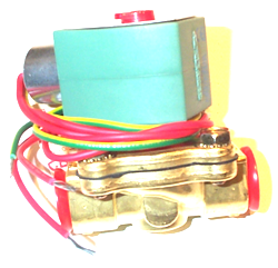 ASCO 8210g2hw 12 normally closed210f brass hot water 120v