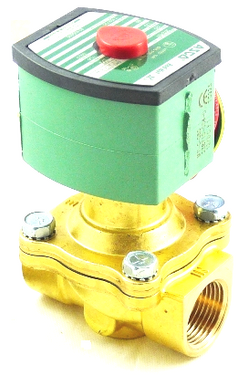 ASCO 8210G35-12VDC 3/4" N/O, 0/125# Air, Water 5.5Cv