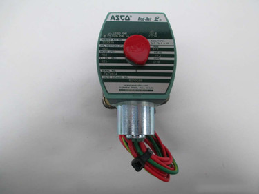 ASCO 8210G88 3/4" N/C Stainless Steal, 0/150 Air/Water, 125Oil