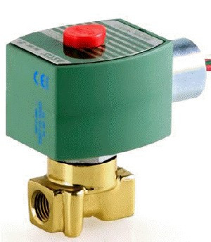 ASCO 8262H202-12VDC 1/4" N/C 0-65# Air 63# Water Lt Oil