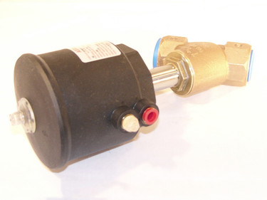 asco 8290a17 valve 1 1/4 normally closed angle body bronze