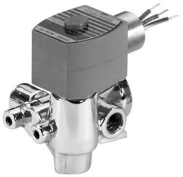 ASCO 8321G2 3/8 Inch Normally Closed 3 Way Quick Exhaust Valve 10–200 PSI