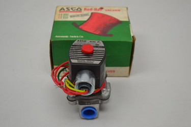 ASCO EF8215G20 1/2" N/C Xprf 0/50# Air/ Gas Alum