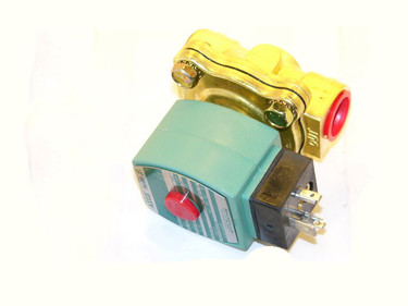 ASCO SC8210G202 1/2" N/C 120V Valve With Spade Conn.