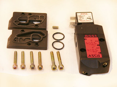 ASCO SC8551A1MS-24V 1/4" Pad Mnt/Din Conn Man Oper