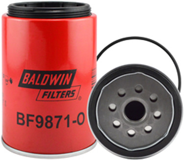 Baldwin BF9871-O Fuel Spin-on with Open Port for Bowl