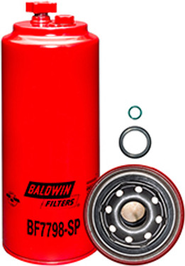 Baldwin BF7798-SP Fuel/Water Separator Spin-on with Drain and Sensor Port