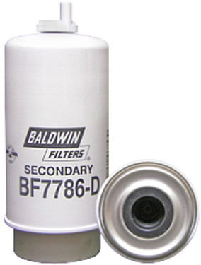 Baldwin BF7786-D Secondary Fuel/Water Separator Element with Drain