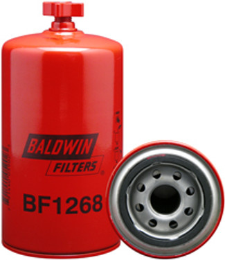 Baldwin BF1268 Suction Line Fuel/Water Sensor Spin-on with Drain