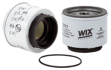 WIX 33582 Spin On Fuel Water Separator w/ Open End Bottom