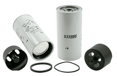 WIX 33986 Spin On Fuel Water Separator w/ Open End Bottom
