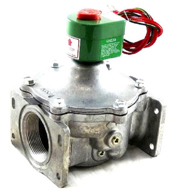 asco 8214280csa 2" normally closed gas shutoff valve 05 psi industrial application