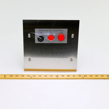asco 108d90c relay control panel 120v ac output gas valve control industrial hvac safety shutoff system
