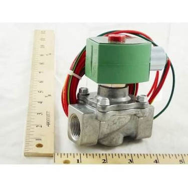 ASCO L8040G23 3/4 Inch Normally Closed Valve 0–2 PSI Air Gas 72 Inch Leads
