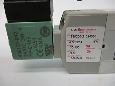 Bray 630250-21524536 24VDC SOLENOID