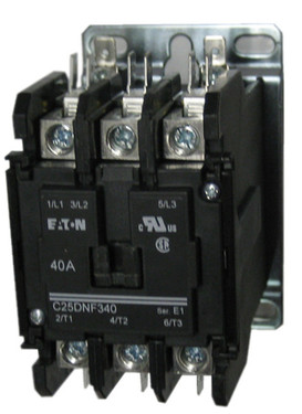 Cutler Hammer-Eaton C25DND340A 120V 40A 3Pole Contactor