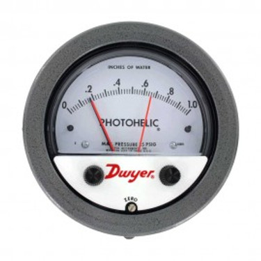 Dwyer Instruments A3010 0/10"WC Photohelic # Sw/Gage