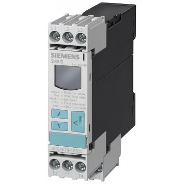 Siemens Industrial Controls 3UG4615-1CR20 VOLTAGE MONITORING RELAY