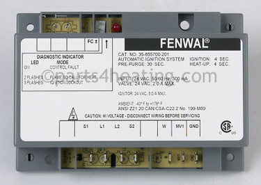 Fenwal 35-655700-201 24V HSI 4secTFI 30secPP Q.C