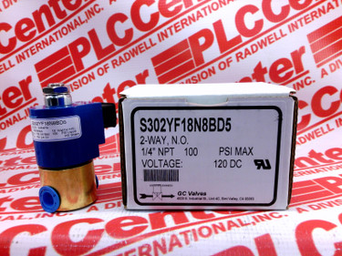 GC Valves S302YF18N8BD5 1/4"2WAY NO 120VDC