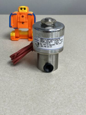 GC Valves S311AF02V2AC9 1/8"120vN/C,SS,0/300#AirWtrOil