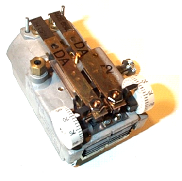 Johnson Controls T-4506-202 DualTemp,w/IndexSw,DA,VERT MT