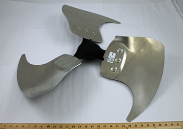 Nordyne 667394 FAN BLADE 3-Blade CW 1/2"
