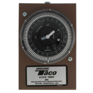 Taco 265-1 ANALOG TIMER w/DUST COVER