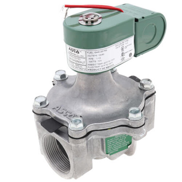 ASCO S261SH02N3HJ7 1-1/2" 120V Normally Closed Solenoid Shutoff Valve 0–30 PSI