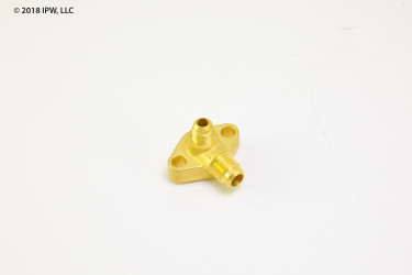 Emerson Flow Control (Alco) 56932 3/8"x1/2"SAE Angle Flange Body