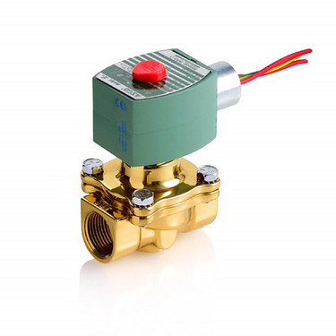 ASCO 8210G88-24VDC 3/4 Inch Normally Closed Valve 0–40 PSI Air Water 24VDC Stainless Steel