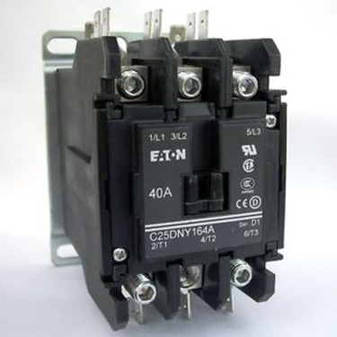 Cutler Hammer-Eaton C25DNY164A 120V Coil 3P Contactor