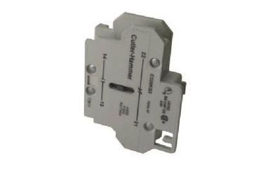 Cutler Hammer-Eaton C320KG3 1-NO,1-NC AUXILIARY CONTACT