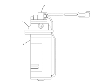 Danfoss 119-5630 460v1ph 3/4HP 1075RPM MOTOR