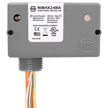 Functional Devices RIBHX24BA  Enclosed Relay 20Amp