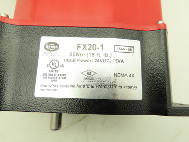 Fireye FX20-1 SERVO MOTOR 24VDC W/QUICK DISS
