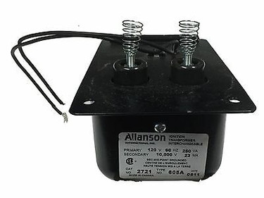 Beckett Igniter 2289U  120vPri 10,000vSec 250va Xfrmr