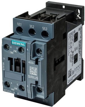 Siemens Industrial Controls 3RT2025-1AM20  17A 3pole 208v Contactor