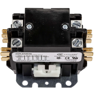 Hartland Controls CON-2/120/40 2P 120V 40A CONTACTOR