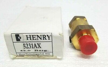 Henry Technologies 5231AX-3/8-350 3/8"nptX1/2"mFlare 350#RelfVlv