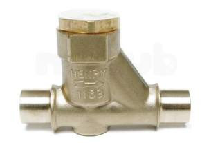 Henry Technologies 205-2-1/8  2 1/8" swt Globe check valve