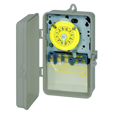 Intermatic T101P 24hr125v SPST PlasticCaseTimer