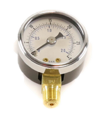 Kodiak Controls KC10115830 1 1/2"Dial 0-30# 1/8"npt Lwr